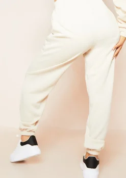 Airport Vibin'|Loungewear*Missy Empire Alana Casual Joggers Sand