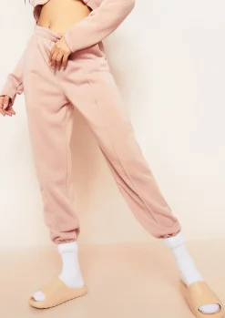 Airport Vibin'|Joggers*Missy Empire Anna Seam Detail Joggers Beige