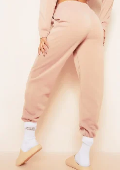 Airport Vibin'|Joggers*Missy Empire Anna Seam Detail Joggers Beige