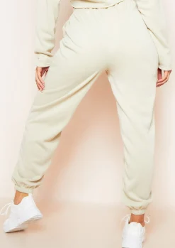 Airport Vibin'|Loungewear*Missy Empire Anna Seam Detail Joggers Stone