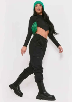 Hats*Missy Empire Cali Green Rib Basic Beanie Hat