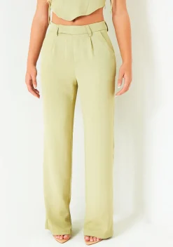 Trousers|Co-Ords*Missy Empire Josie Sage Straight Leg Trousers