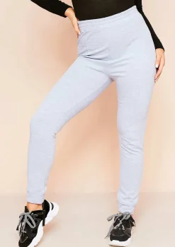 Airport Vibin'|Loungewear*Missy Empire Jule Skinny Joggers Grey