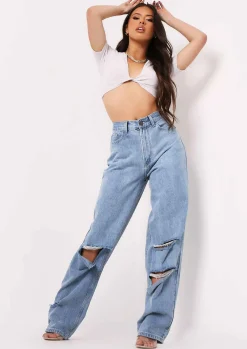 Tops*Missy Empire Maya Slinky Twist Front Crop Top Grey