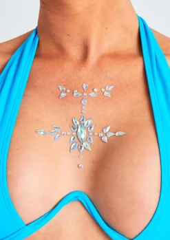 Rave Outfits*Missy Empire Navya Stick On Body Jewels