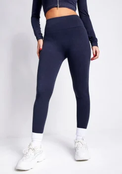 Gym Bottoms|Leggings*Missy Empire Nyla Acid Wash Seamless Active Sport Leggings Black