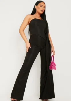 Trousers*Missy Empire Reyna Tailored Trouser Black