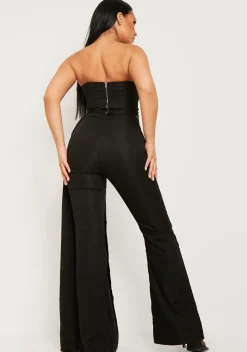 Trousers*Missy Empire Reyna Tailored Trouser Black