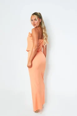 Skirts|Co-Ords*Missy Empire Sophia Coral Maxi Skirt