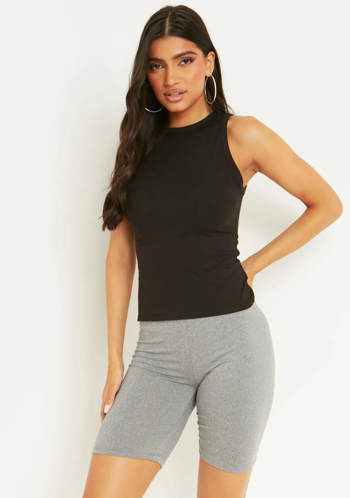 Shorts|Loungewear*Missy Empire Taylor Soft Touch Cycling Shorts Grey