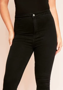 Denim|Jeans*Missy Empire Tora Black Denim Skinny Jeans